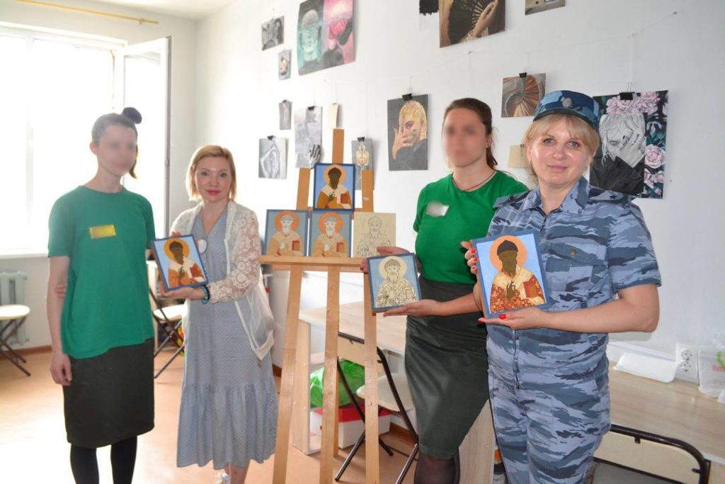 Руководитель фонда Регина Юрьева посетила женский следственный изолятор Сизо-6 города Москвы 4 июня. 